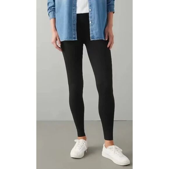 J. Jill NWT Pima Ankle Knit Leggings Elastic Waist Pants XL Stretch Comfort - Picture 7 of 7